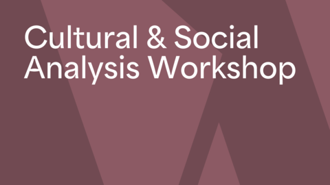 Two-toned burgundy graphic background with the name of the seminar in white on top.