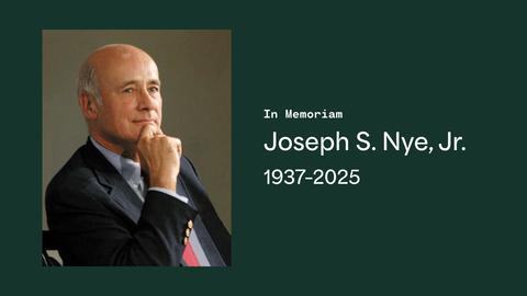 Headshot of Joe Nye alongside his name and dates of life, 1937-2025.