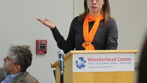 Image of populism cluster at Weatherhead Forum