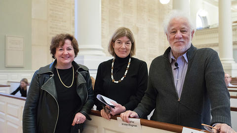 Image of Michael Ondaatje, Michele Lamont, Clare Messud