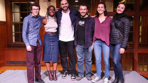 Image of Nemr and Harvard Stand-Up Comic Society