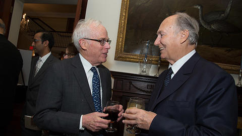image of His Highness the Aga Khan at the Reception