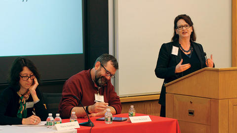 Image of gender equality conference panel