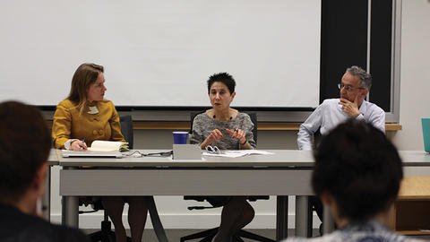 Image of Afro-Latin American Studies panel at Weatherhead Forum