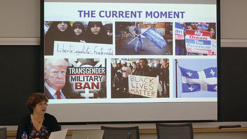 Image of Michele Lamont at the Weatherhead Forum