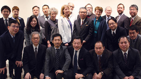 Image of Japanese Ambassador to the United States, Shinsuke Sugiyama visiting the Program on U.S.-Japan Relations