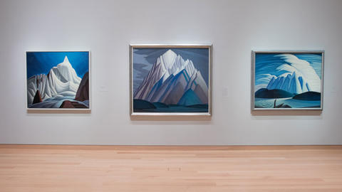 Image of Lawren Harris Exhibition, MFA, Boston