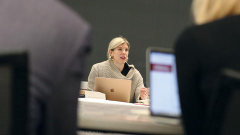 Image of Weatherhead Forum with Meg Rithmire