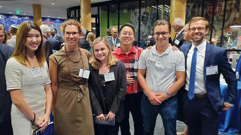 Scholars Program affiliates pose at the WorldConsul event in Boston