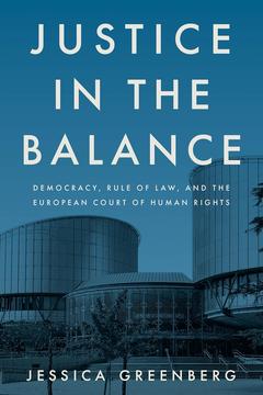 Book cover for Justice in the Balance.