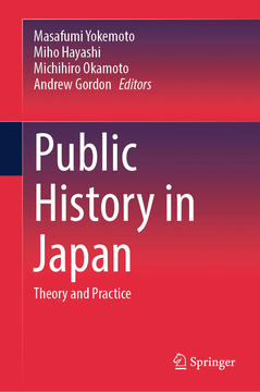 Book cover for Public History in Japan.