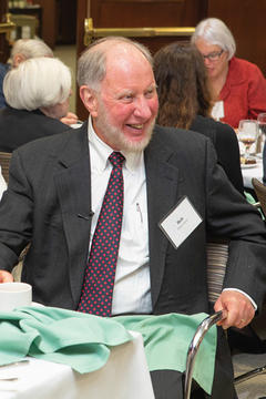 Image of Robert Putnam at retirement event
