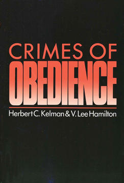 Book cover for Crimes of Obedience
