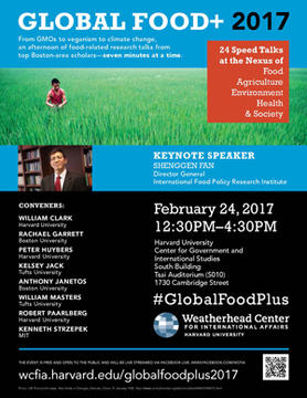 Image of Global Food + 2017 Poster
