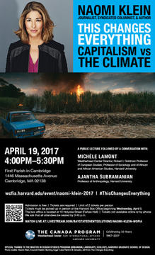 Image of Naomi Klein Poster
