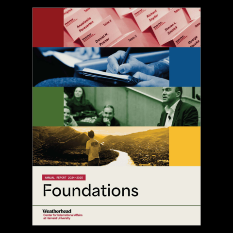 2024–2025 annual report cover.