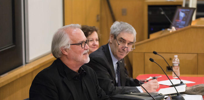 Image of Jodidi Lecture speakers and Michele Lamont