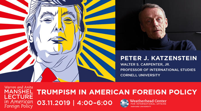 Image for Manshel Lecture with Peter Katzenstein