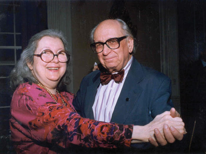 Herb and Rose Kelman dancing