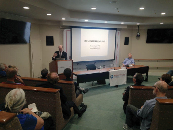 Image of Global Populism research cluster panel