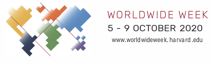 Logo for 2020 Worldwide Week at Harvard