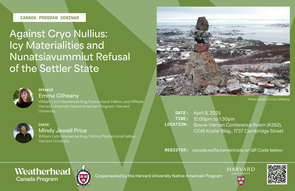 Against Cryo Nullius: Icy Materialities and Nunatsiavummiut Refusal of the Settler State