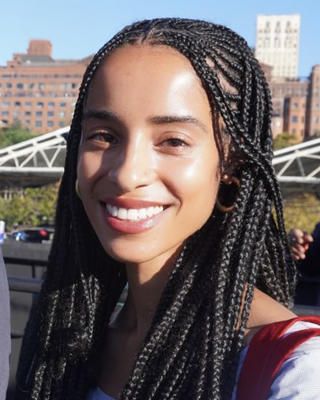 Close up of Aminata Ndow.