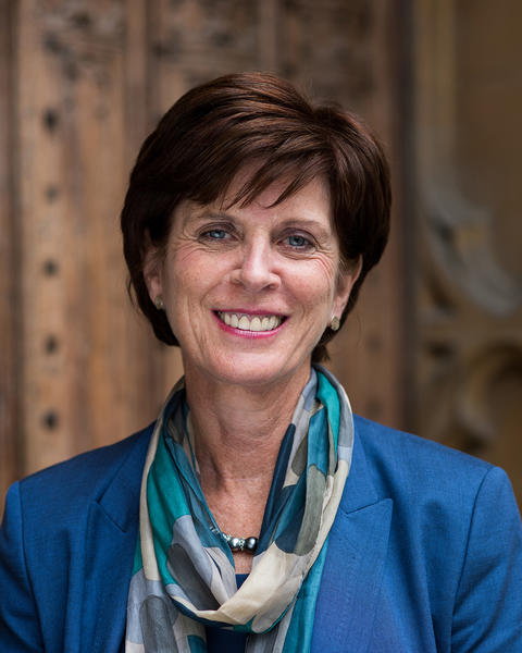Headshot of Louise Richardson.