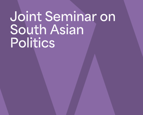 Two-toned purple graphic background with the name of the seminar in white on top.