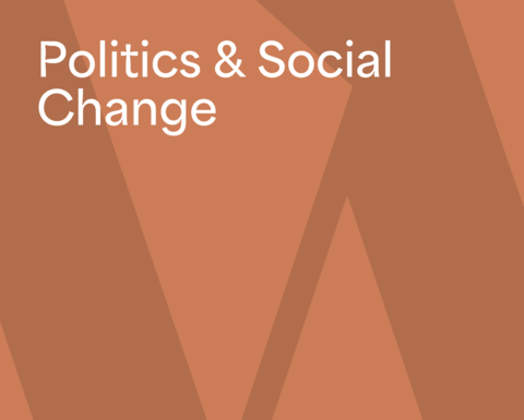 Two-toned terracotta graphic background with the name of the seminar in white on top.