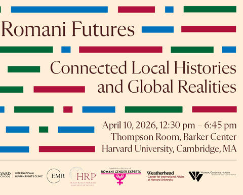 14th annual Roma conference: Mapping Romani Futures: Connected Local Histories and Global Realities