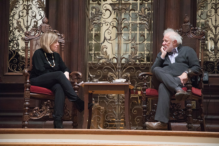 Image of Michael Ondaatje and Clare Messud