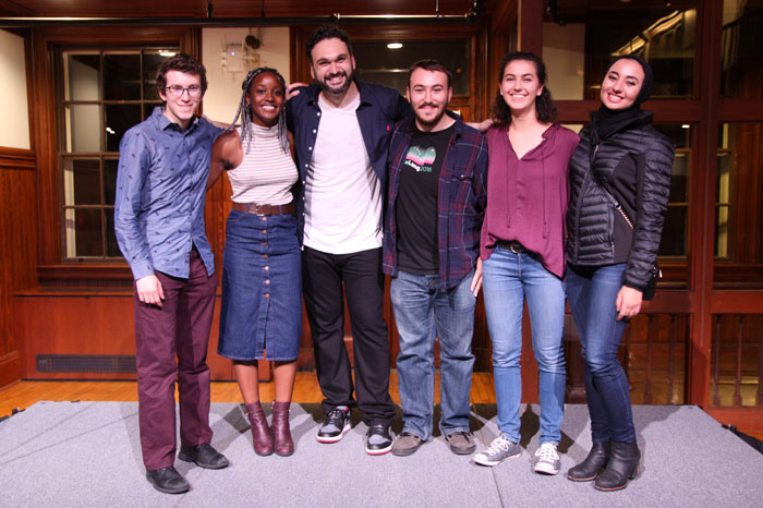 Image of Nemr and Harvard Stand-Up Comic Society