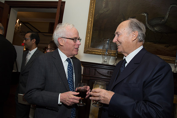image of His Highness the Aga Khan at the Reception