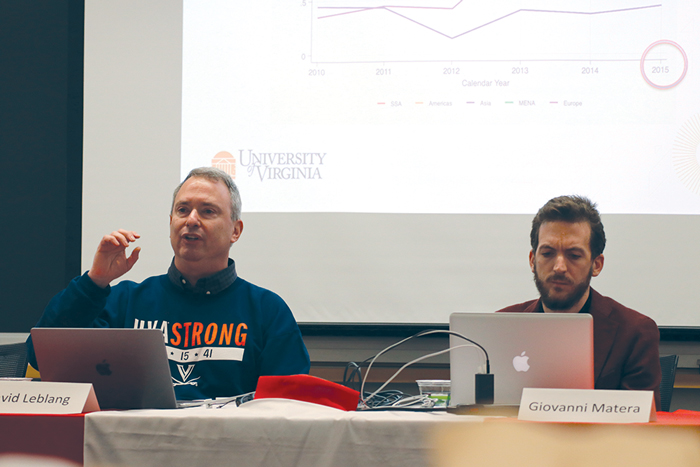 Visiting scholar and discussant share research at the Weatherhead Spotlight