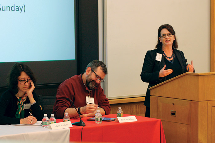 Image of gender equality conference panel