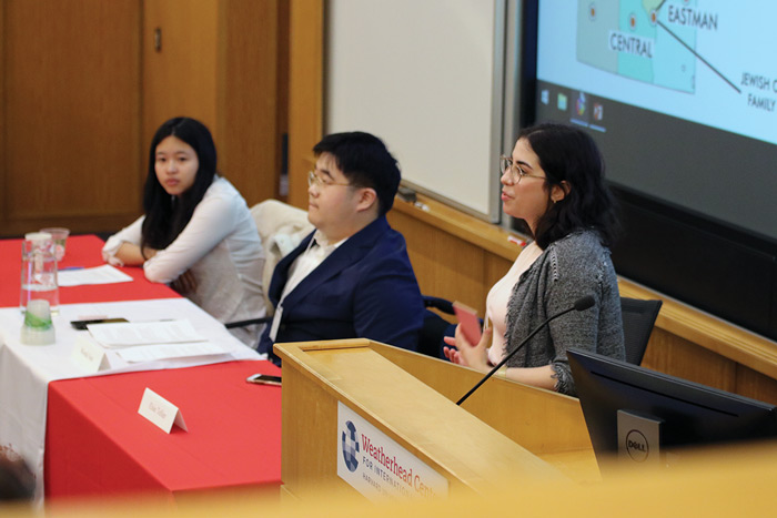 Image of panelists at the 2019 Undergraduate Thesis Conference