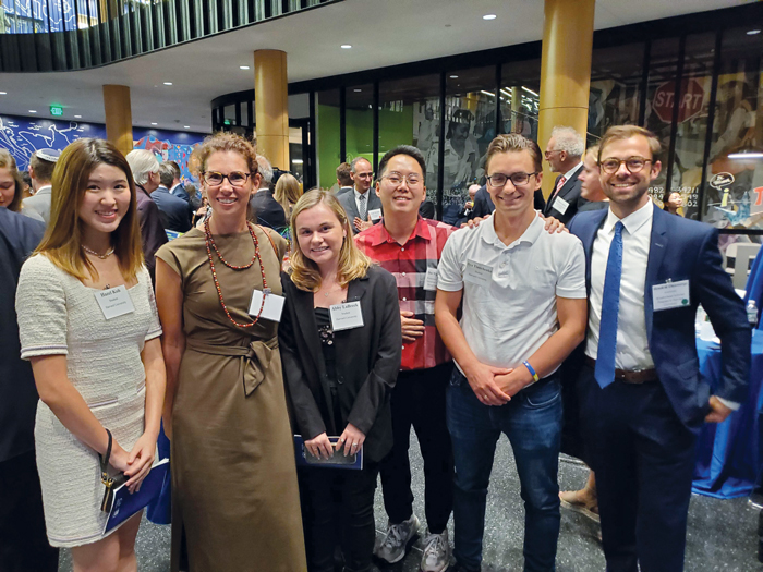 Scholars Program affiliates pose at the WorldConsul event in Boston